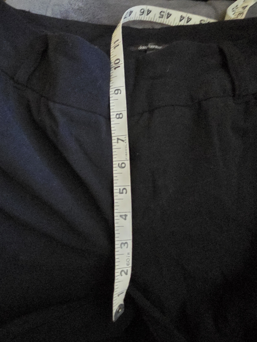 Daisy Fuentes Black Straight-Leg Dress Pants Size 14 - Picture 7 of 8